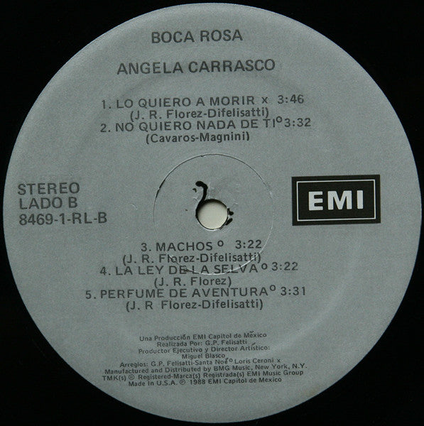 Angela Carrasco : Boca Rosa (LP, Album)