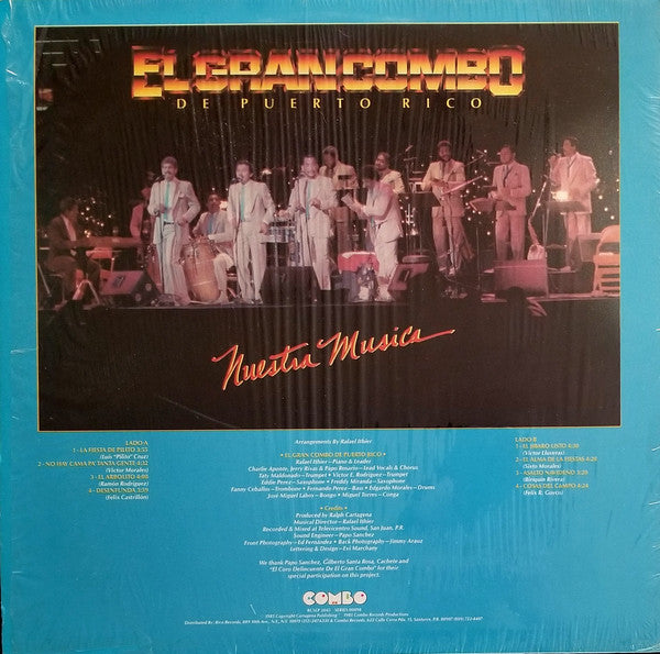 El Gran Combo : Nuestra Musica (LP, Album)