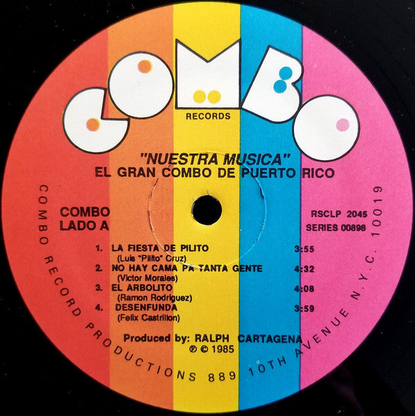 El Gran Combo : Nuestra Musica (LP, Album)