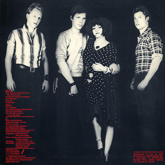X (5) : Los Angeles (LP, Album)