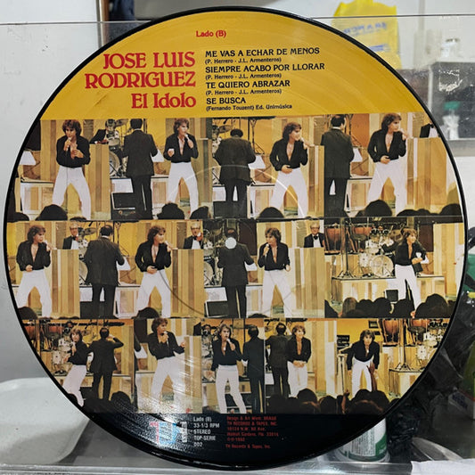 José Luis Rodríguez : El Idolo (LP, Album, Pic)