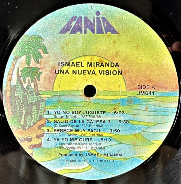 Ismael Miranda : Una Nueva Vision (LP, Album)