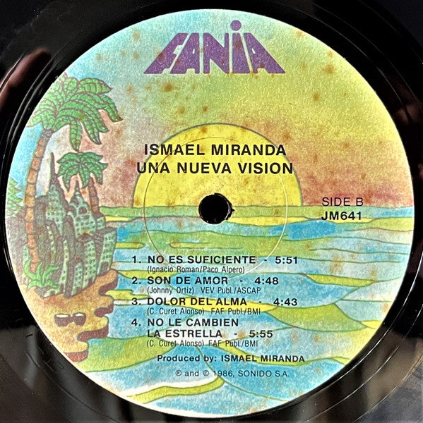 Ismael Miranda : Una Nueva Vision (LP, Album)