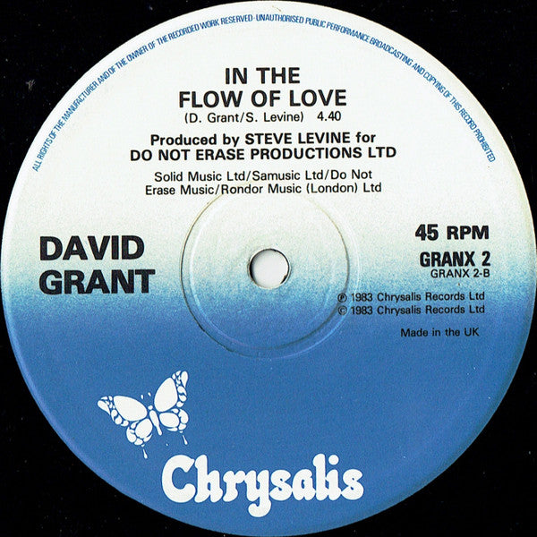David Grant : Watching You Watching Me (Extended Version) (12", Single)