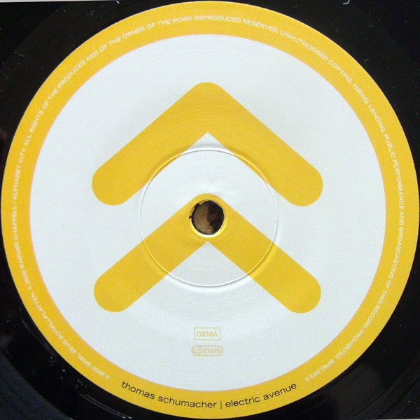 Thomas Schumacher : Electric Avenue (2xLP, Album, Gat)