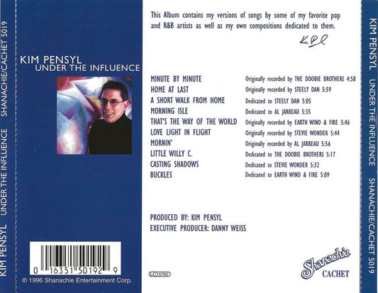 Kim Pensyl - Under The Influence vinyl record, CD (Mint (M)) | Lulo Records
