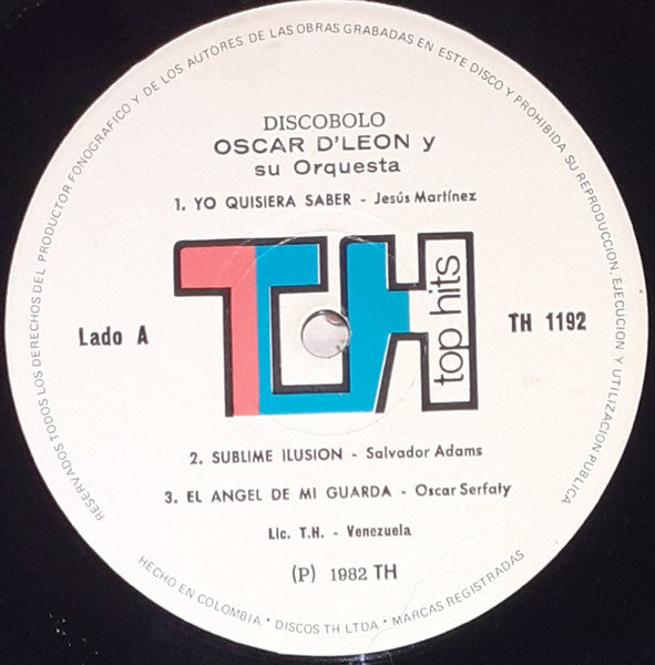Oscar D' León : El Discóbolo (LP, Album)