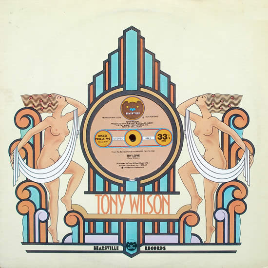 Tony Wilson (3) : Try Love (12", Promo)