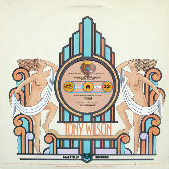 Tony Wilson (3) : Try Love (12", Promo)