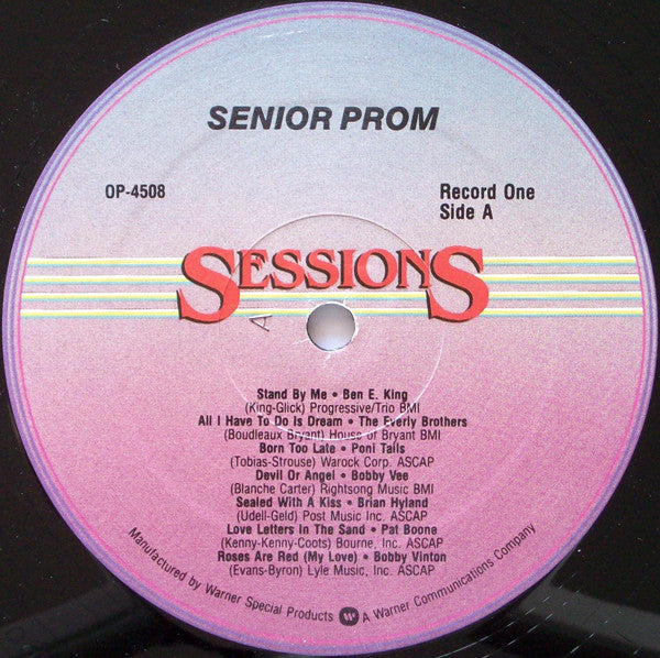 Various : Senior Prom (4xLP, Comp)