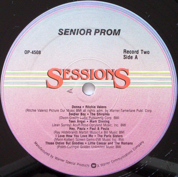 Various : Senior Prom (4xLP, Comp)