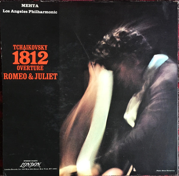 Zubin Mehta, Los Angeles Philharmonic Orchestra, Pyotr Ilyich Tchaikovsky : 1812 Overture / Romeo And Juliet (LP, Album)