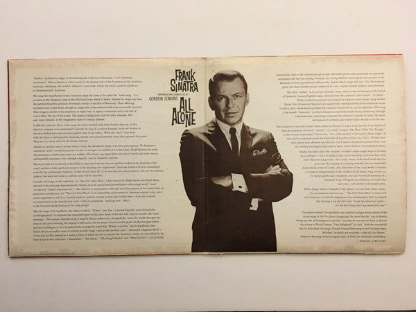 Frank Sinatra : All Alone (LP, Album, Gat)