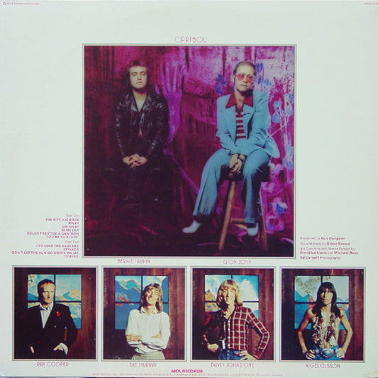 Elton John - Caribou vinyl record, LP (Near Mint (NM or M-)) | Lulo Records