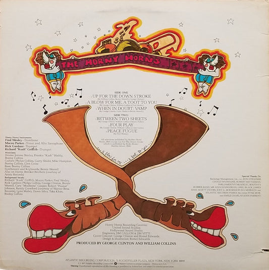 Fred Wesley & The Horny Horns Featuring Maceo Parker : A Blow For Me, A Toot To You (LP, Album, Pre)