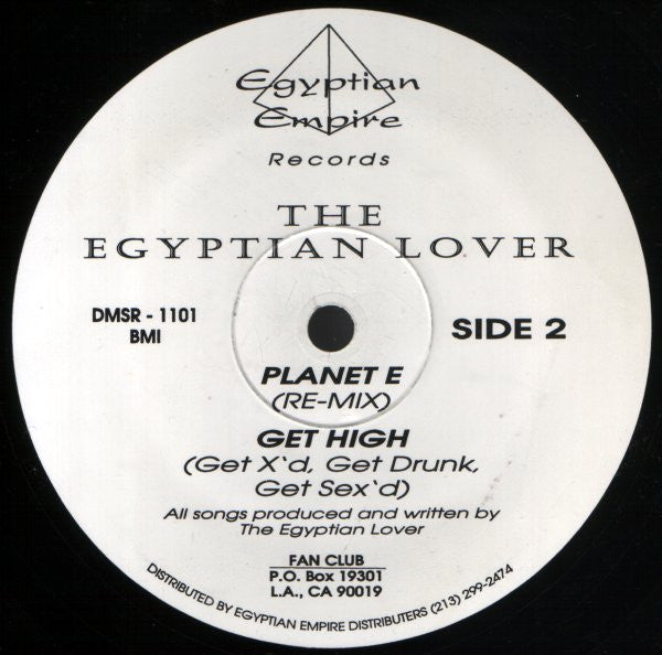 Egyptian Lover : Egypt Rave ‘93 (12", EP)