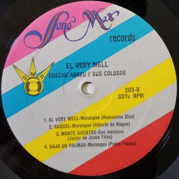 Cheche Abreu Y Sus Colosos : El Very Well (LP, Album)
