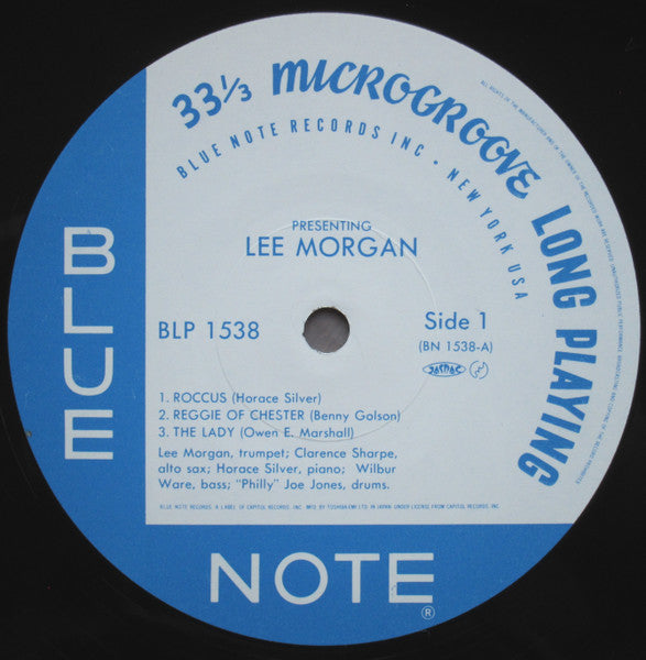 Lee Morgan : Indeed! (LP, Album, Mono, RE)