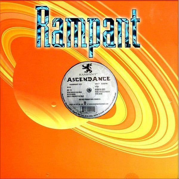 Ascendance : Northern Lights / Rise '97 (12")