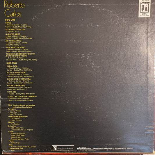 Roberto Carlos : Roberto Carlos (En Castellano) (LP, Album)