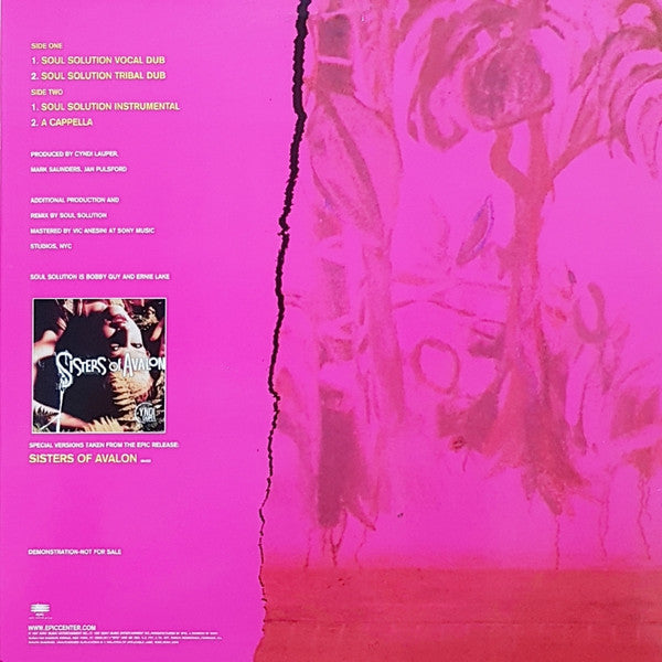 Cyndi Lauper : Ballad Of Cleo & Joe (12", Promo)