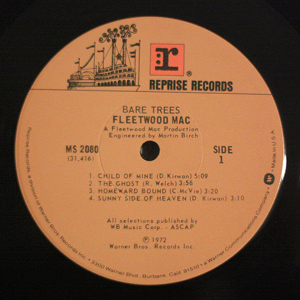 Fleetwood Mac : Bare Trees (LP, Album, RP, Jac)