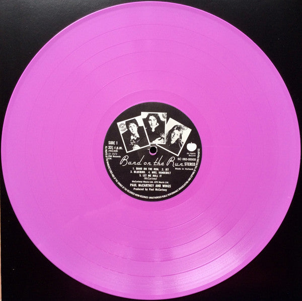 Wings (2) : Band On The Run (LP, Album, Li)