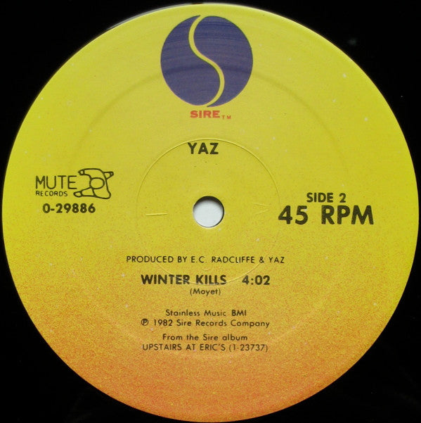Yazoo : Don't Go - Re-Mixes (12", Single, P/Mixed, RP, Spe)