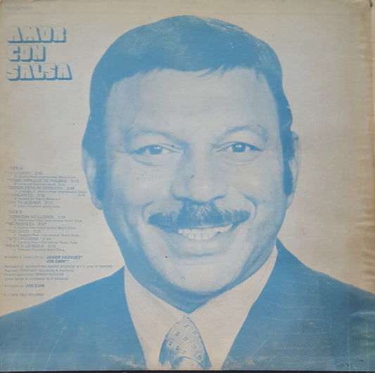 Vicentico Valdés : Amor Con Salsa (LP, Album)