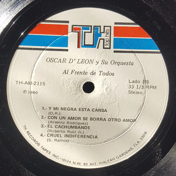 Oscar D' León : Al Frente De Todos (LP)