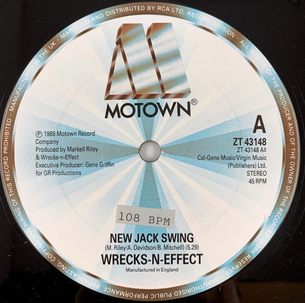 Wrecks-N-Effect : New Jack Swing (12")