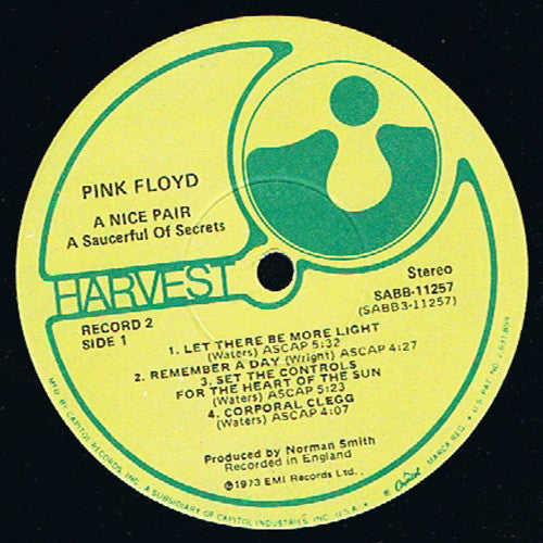 Pink Floyd : A Nice Pair (LP, Album, RE + LP, Album, RE + Comp)