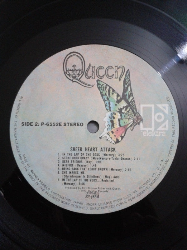 Queen : Sheer Heart Attack (LP, Album, RE)