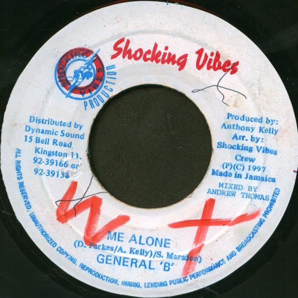 General B : Me Alone (7")