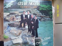 Cesar Nicolas Y Su Orquesta : Con La Misma Piedra (LP, Album)