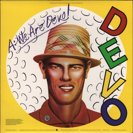 Devo - Q: Are We Not Men? A: We Are Devo! vinyl record, LP (Very Good Plus (VG+)) | Lulo Records