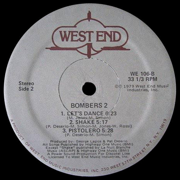 Bombers : Bombers 2 (LP, Album)