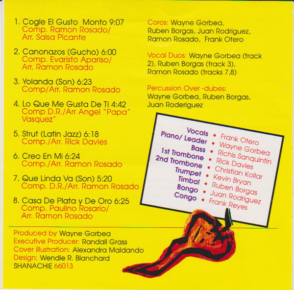 Wayne Gorbea's Salsa Picante : Cógele El Gusto (CD, Album, RP)
