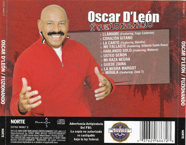 Oscar D' León : Fuzionando (CD, Album)