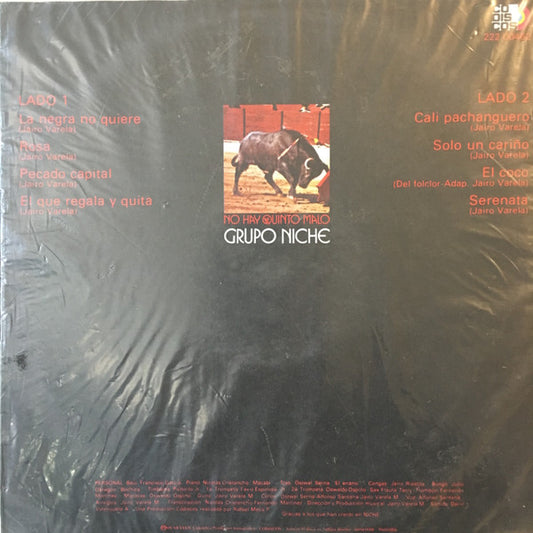 Grupo Niche : No Hay Quinto Malo (LP, Album)