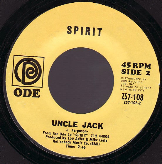 Spirit (8) : Mechanical World (7", Single, Styrene, Ter)