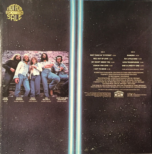 The Rockets (5) : Love Transfusion (LP, Album, Ind)