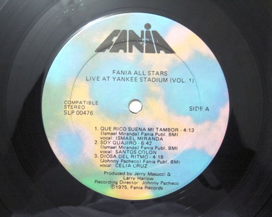 Fania All Stars : Live At Yankee Stadium (Vol. 1) (LP, Album, Clo)