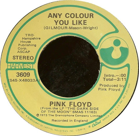 Pink Floyd : Money (7", Single, Jac)