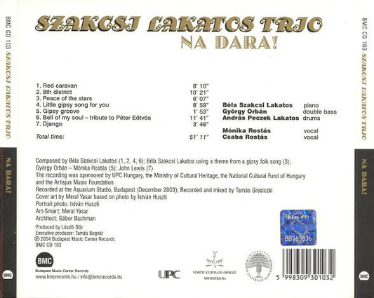Szakcsi Lakatos Trio - Na Dara! vinyl record, CD (Near Mint (NM or M-)) | Lulo Records