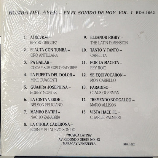 Various : Rumba Del Ayer - En El Sonido De Hoy Vol. 1 (LP, Comp)