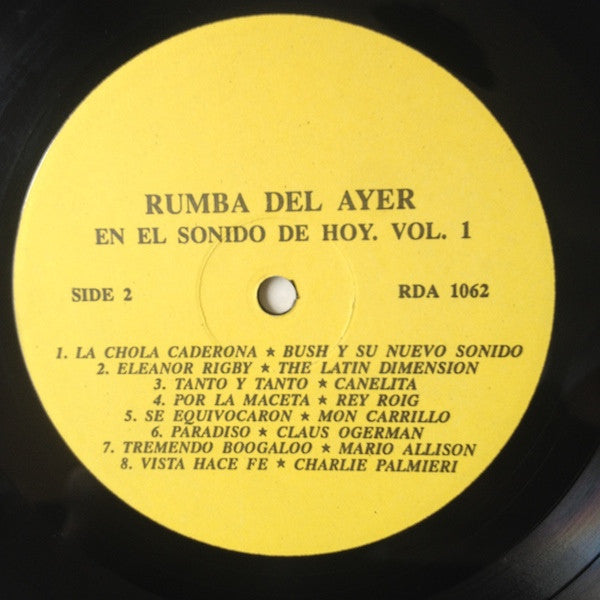 Various : Rumba Del Ayer - En El Sonido De Hoy Vol. 1 (LP, Comp)