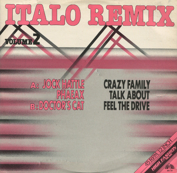 Various : Italo Remix Volume 2 (12", P/Mixed)