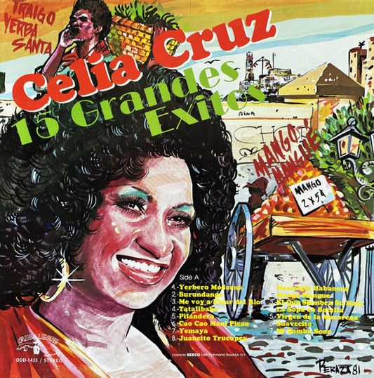 Celia Cruz : 15 Grandes Exitos (LP, Comp)