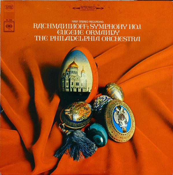 Eugene Ormandy, The Philadelphia Orchestra, Sergei Vasilyevich Rachmaninoff : Symphony No. 1 (LP, Album)